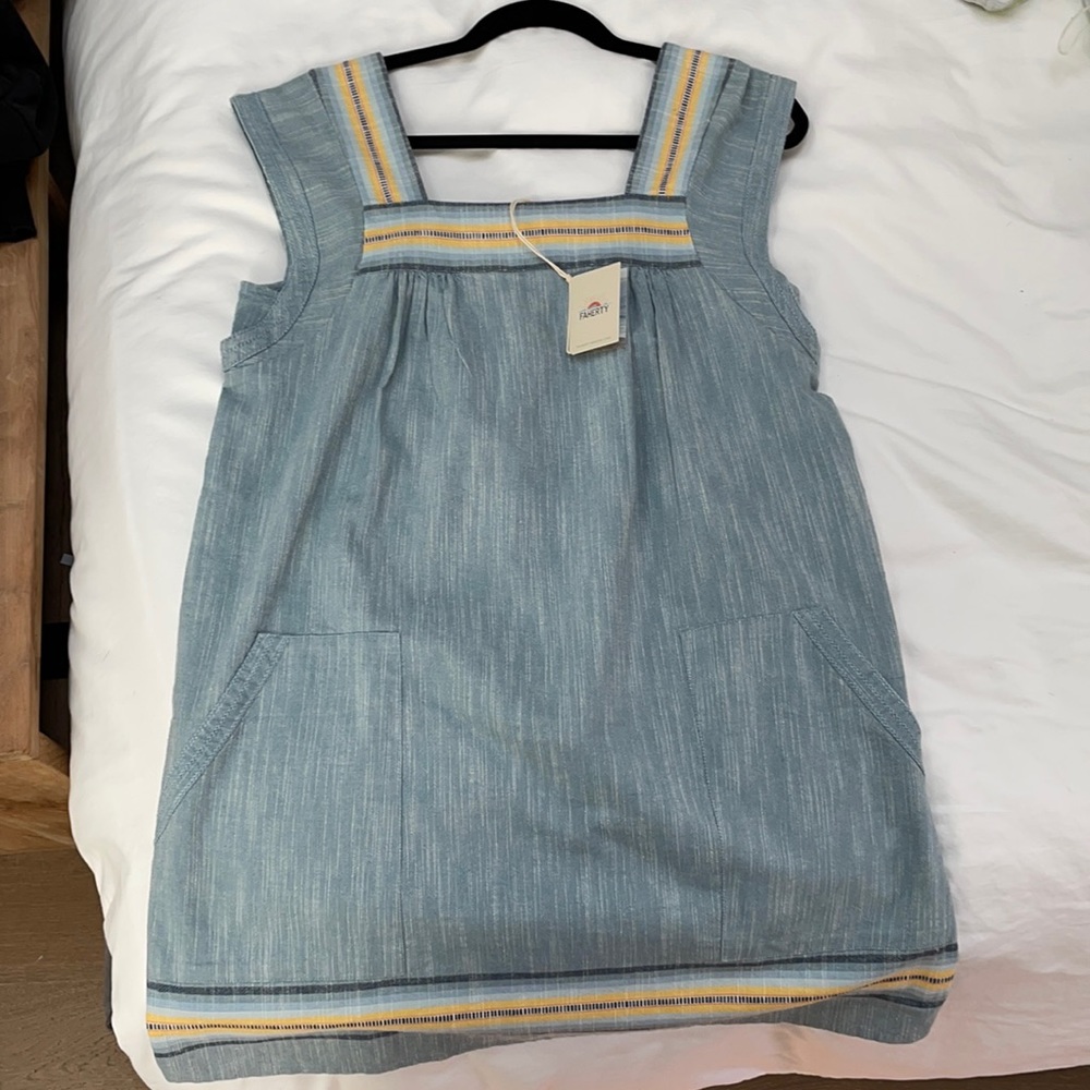 NWT Faherty Hailee Dress Size M